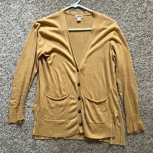 Button up lightweight sweater